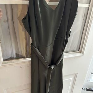 Olive green gorgeous jumpsuit